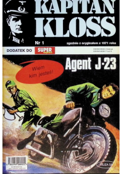 Kapitan Kloss Nr 1 Agent J-23