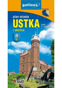 Plan miasta - Ustka i okolice 1:10 000 w.2