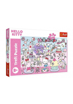 Puzzle 300 Poznaj świat Hello Kitty