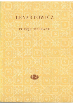 Lenartowicz Poezje wybrane