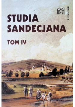 Studia sandecjana Tom 4