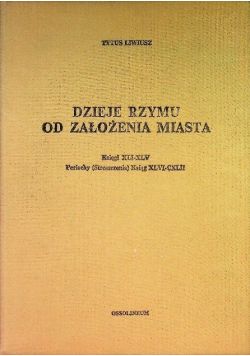 Dzieje Rzymu od założenia miasta