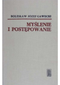 Myślenie i postępowanie