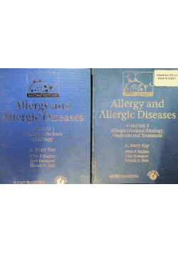 Allergy and Allergic Diseases Tom 1 i 2