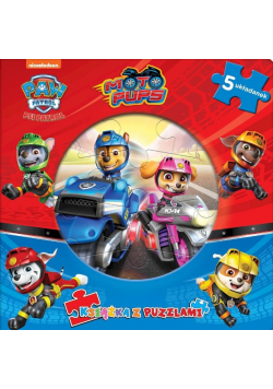 Psi Patrol Książka z puzzlami