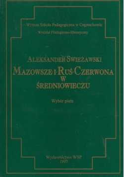 Mazowsze i Ruś Czerwona w średniowieczu