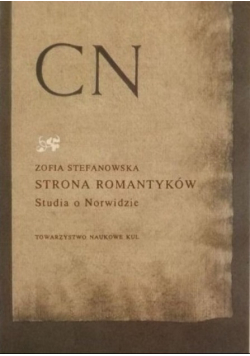 Strona romantyków studia o Norwidzie