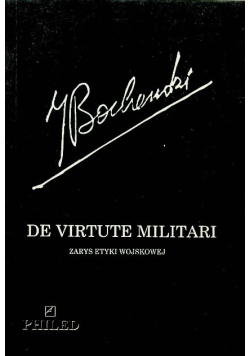 De Virtute Militari Zarys estetyki wojskowej