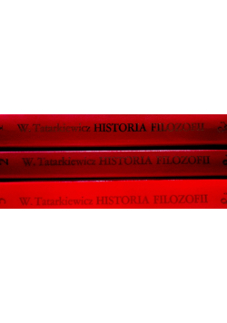 Historia filozofii Tom I do III