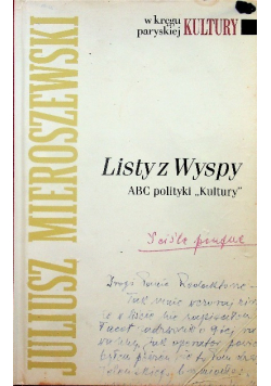 Listy z wyspy