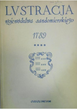 Lustracja województwa Sandomierskiego 1789