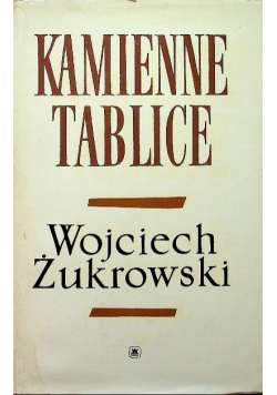 Kamienne tablice