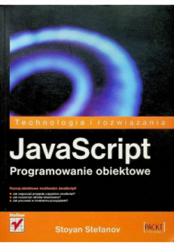 JavaScript Programowanie obiektowe
