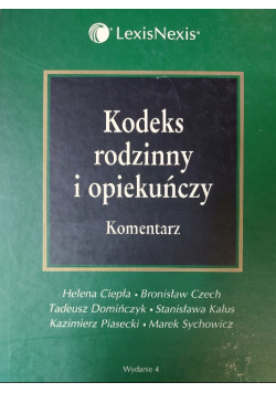 Kodeks rodzinny i opiekuńczy Komentarz