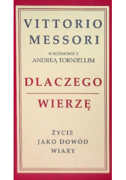 Dlaczego wierzę