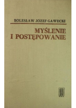 Myślenie i postępowanie