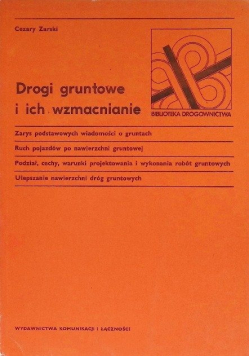 Drogi gruntowe i ich wzmocnienie