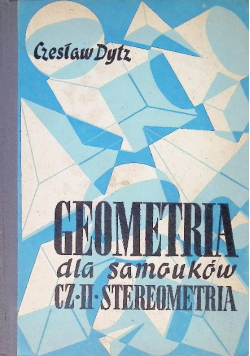 Geometria dla samouków Część II