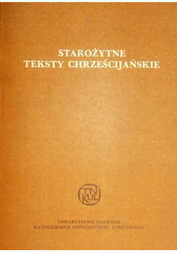 Starożytne teksty chrześcijańskie