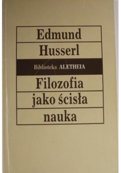 Filozofia jako ścisła nauka