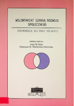 Wolontariat Szansą Rozwoju Społecznego