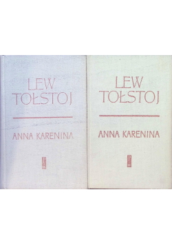 Anna Karenina Tom 1 i 2