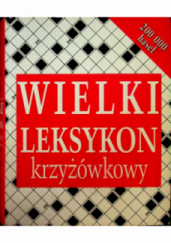 Wielki leksykon krzyżówkowy