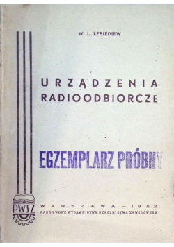Urządzenia radioodbiorcze
