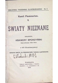Światy nieznane, 1904 r.
