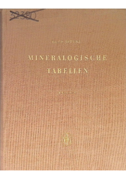 Mineralogische tabellen