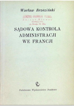 Sądowa kontrola administracji we Francji