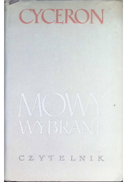 Cyceron Mowy wybrane