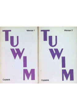 Tuwim Wiersze Tom 1 i 2