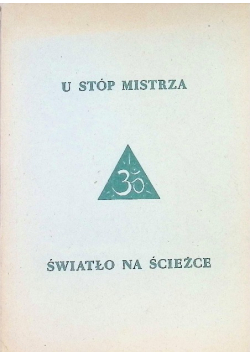 U stóp mistrza światło na ścieżce