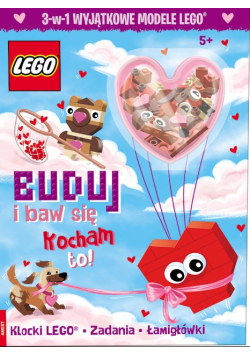 Lego Books Buduj i baw się Kocham to
