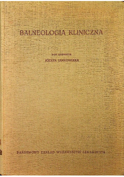 Balneologia Kliniczna