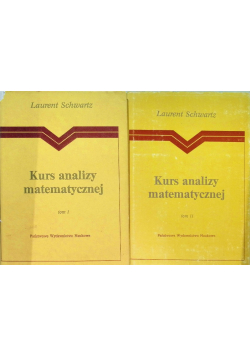 Kurs analizy matematycznej Tom I i II