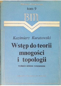Wstęp do teorii mnogości i topologii Tom 9