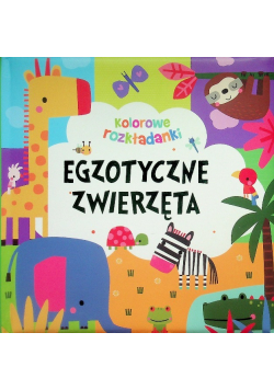 Kolorowe rozkładanki Egzotyczne zwierzęta