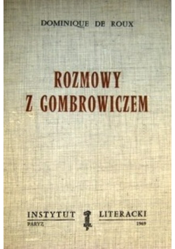 Rozmowy z Gombrowiczem