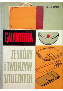 Galanteria ze skóry i tworzyw sztucznych