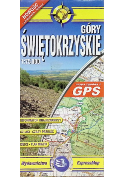 Comfort!map Góry Świętokrzyskie 1:75 000 mapa