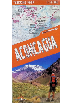 Aconcagua Laminowana mapa trekingowa 1 : 50 000