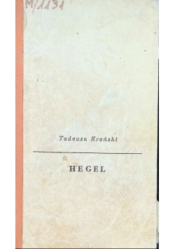 Hegel