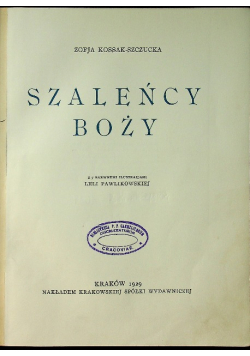 Szaleńcy Boży 1929 r.