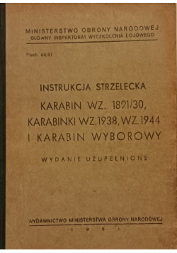 Instrukcja strzelecka. Ręczny karabin maszynowy, 1946 r.