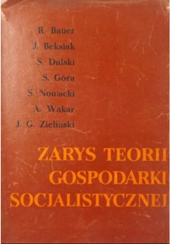 Zarys teorii gospodarki socjalistycznej