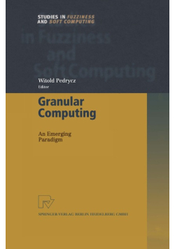 Granular Computing: An Emerging Paradigm