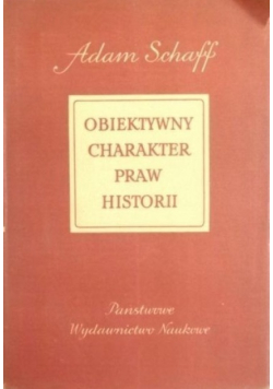 Obiektywny charakter praw historii