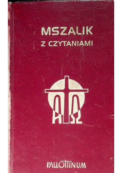 Mszalik z czytaniami na cały rok